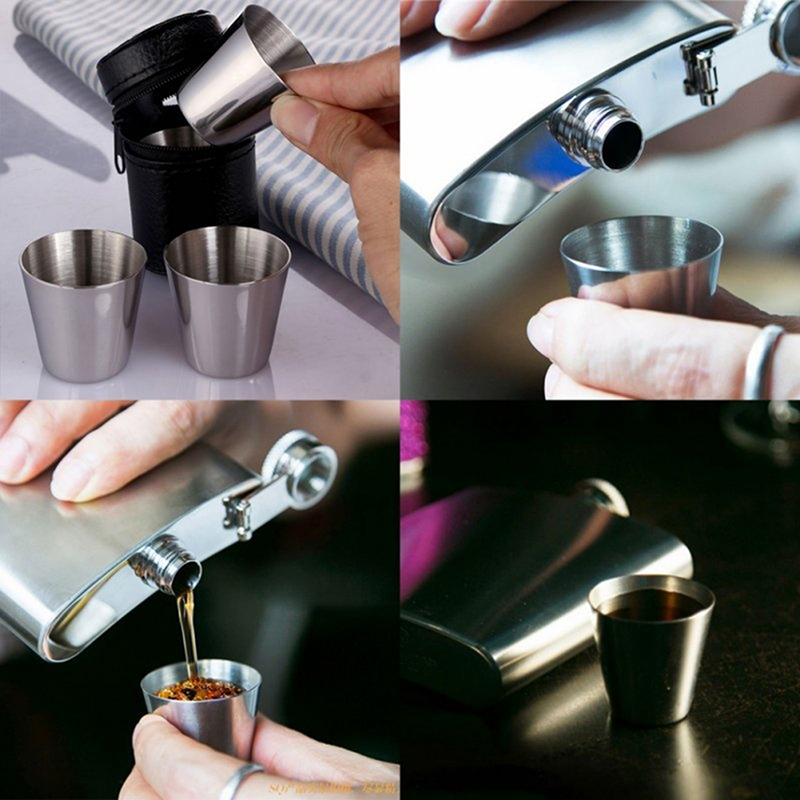 4/6Pcs Stainless Steel Cups Mi - Espresso Shot Glass review and price