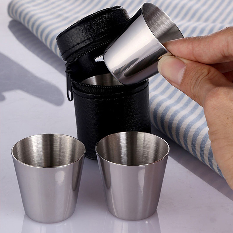 4/6Pcs Stainless Steel Cups Mi - Espresso Shot Glass review and price