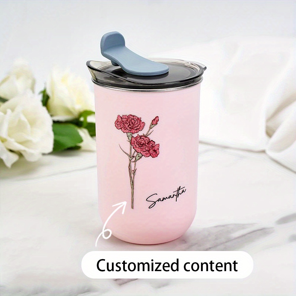 Personalized Birth Flower Coff - Coffee Equipment For Camping review and price