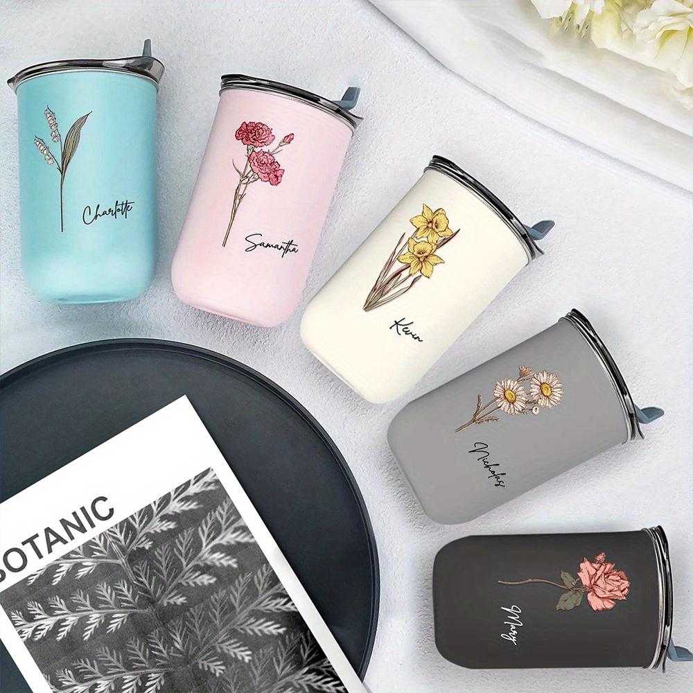 Personalized Birth Flower Coff - Coffee Equipment For Camping review and price