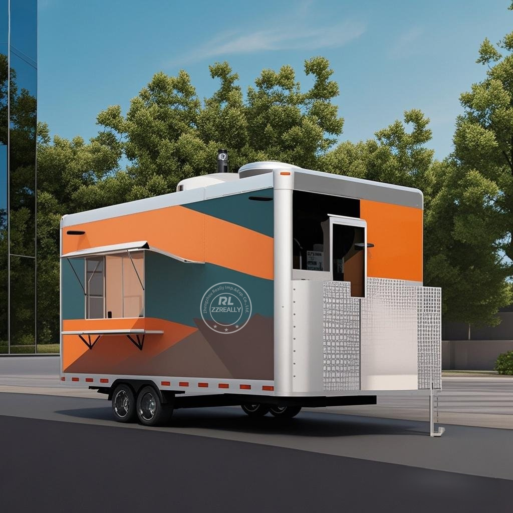 Snack Fast Food Truck Mobile K - Coffee Van Equipment review and price