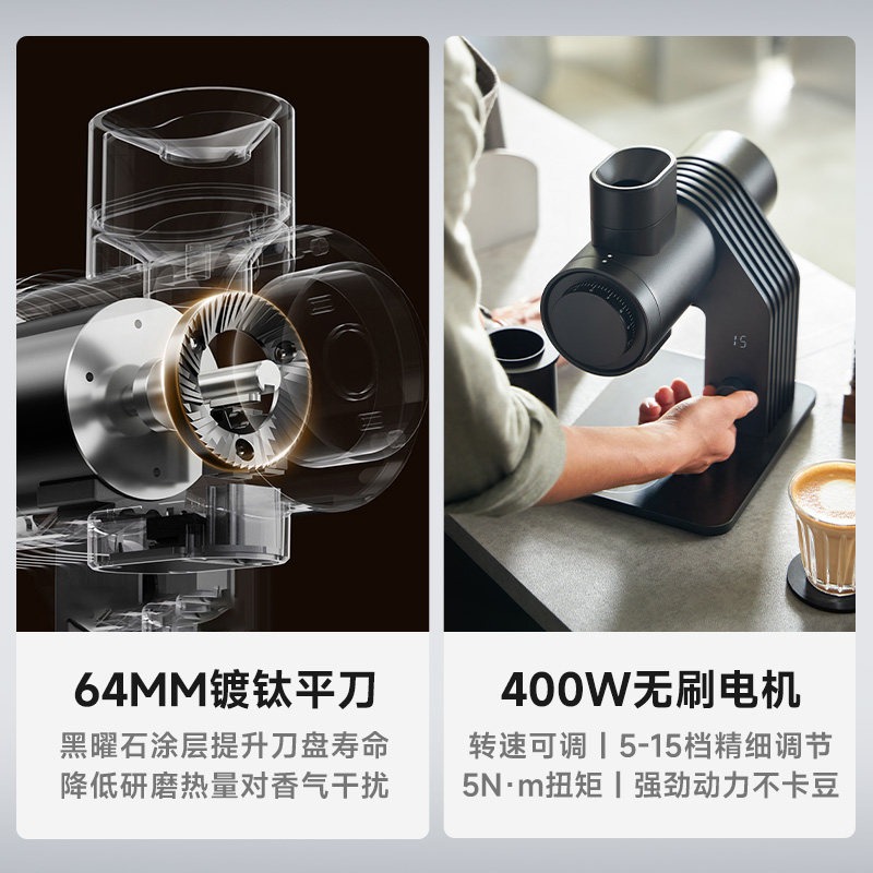 E6 Professional Coffee Grinder - Coffee Grinder Burr Flat review and price