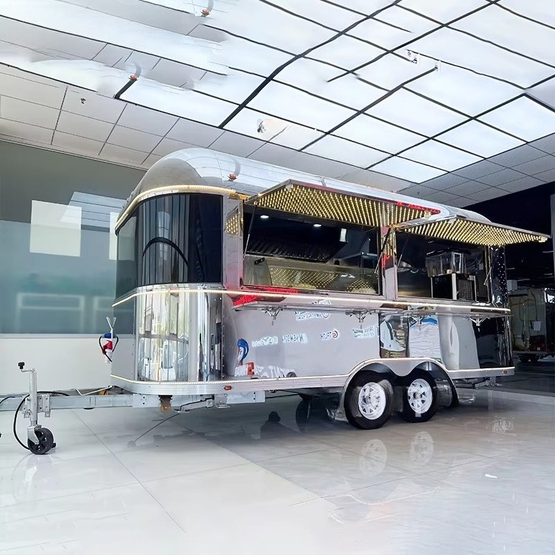 Custom Food Truck Trailer Full - Coffee Van Equipment review and price