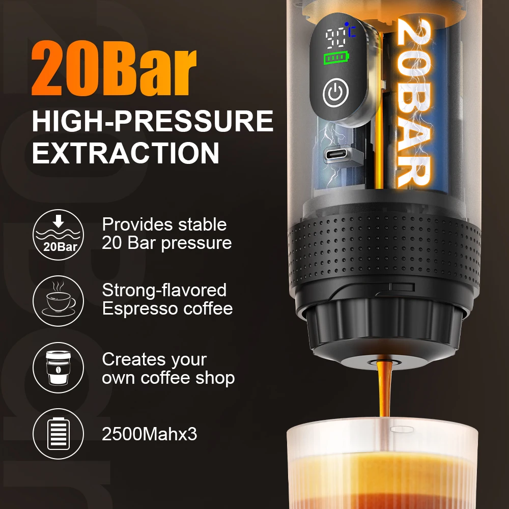DENOKIN 3-in-1 Capsule Coffee  - Coffee Equipment For Camping review and price