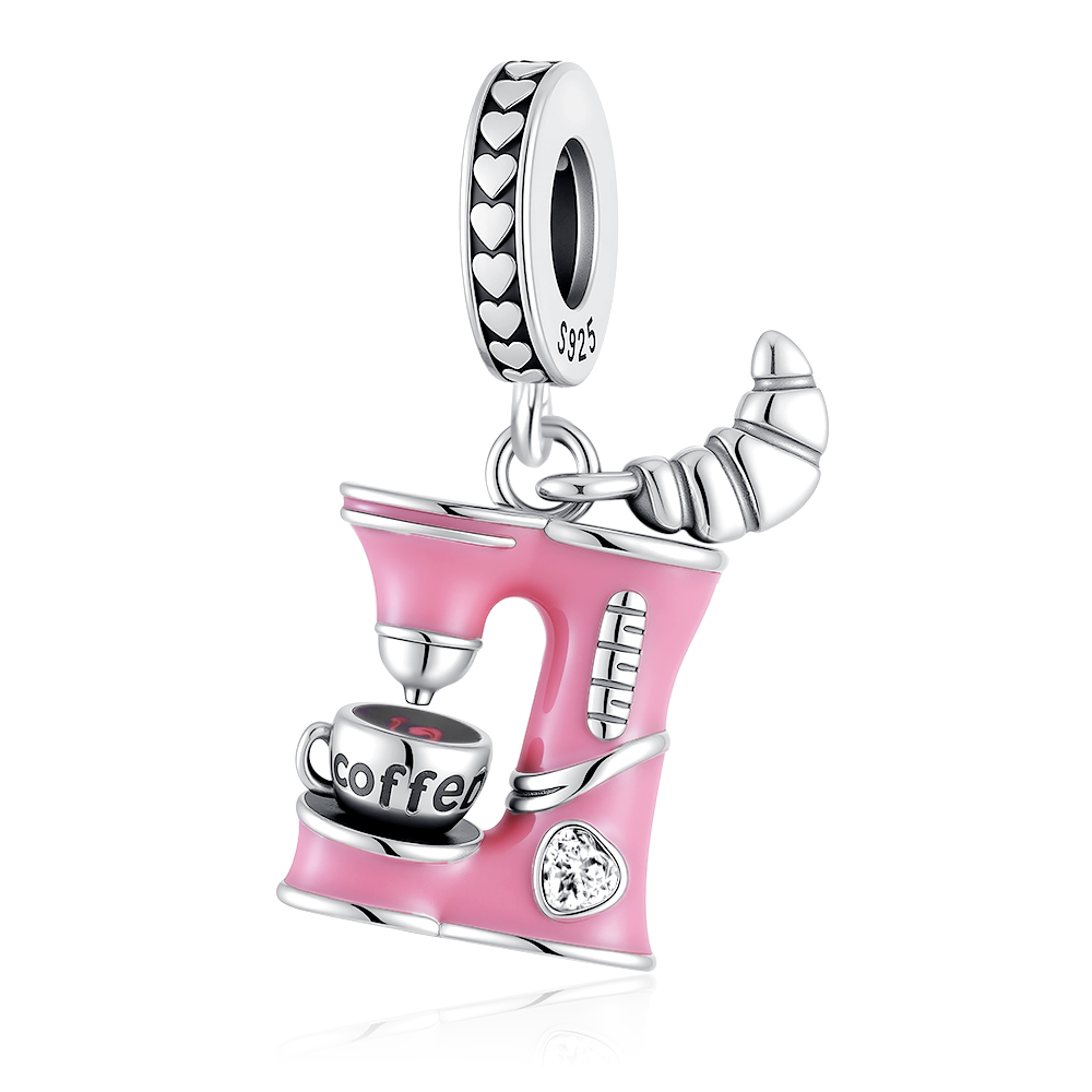 925 Silver drink series Charm  - Espresso Shot Glass review and price