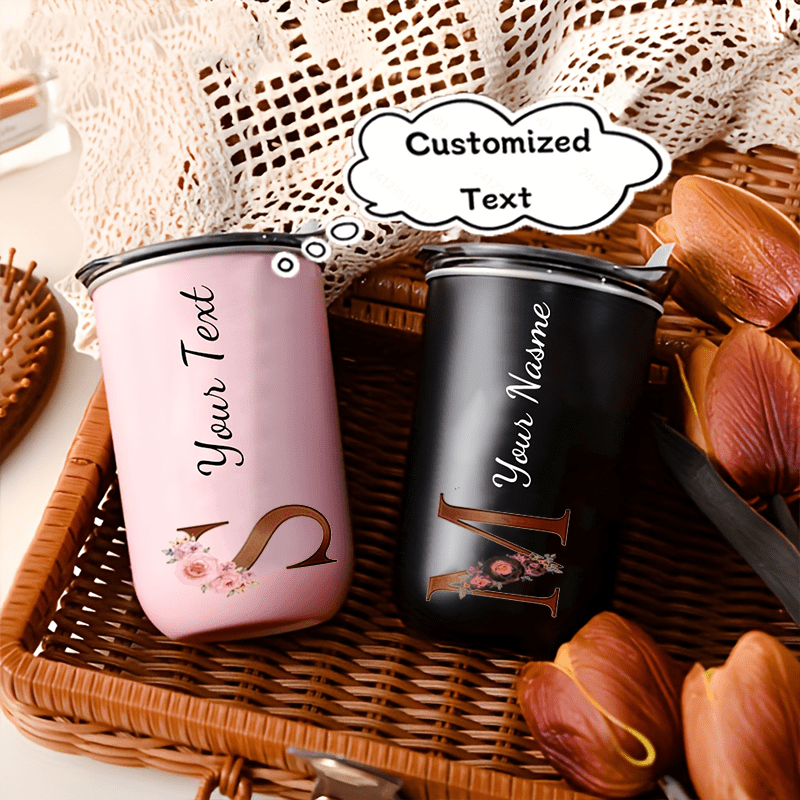 Custom Floral Monogram Initial - Coffee Equipment For Camping review and price