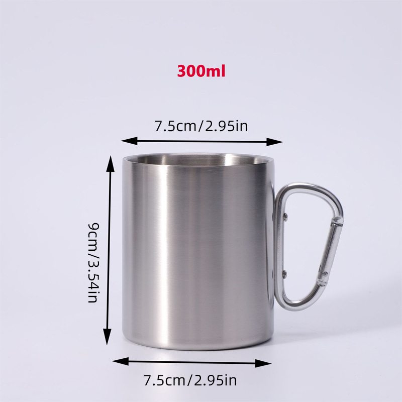 Stainless Steel Camping Mug wi - Coffee Equipment For Camping review and price
