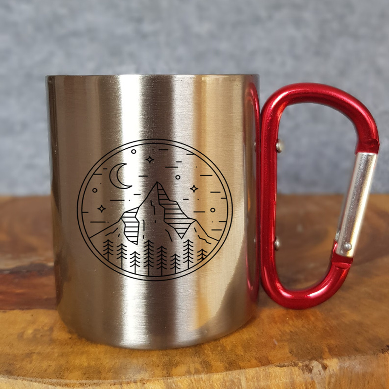 Stainless Steel Camping Mug wi - Coffee Equipment For Camping review and price