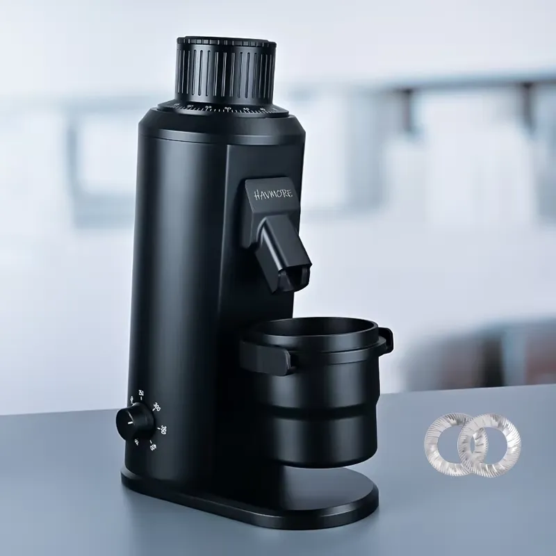 HAVMORE Automatic Stainless St - Coffee Grinder Burr Flat review and price