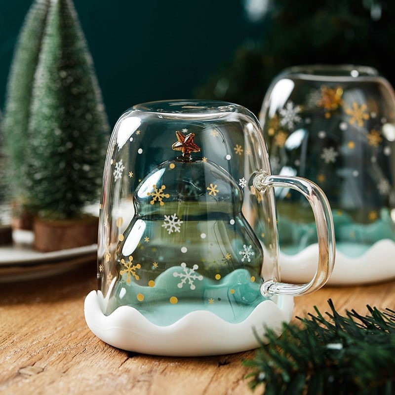 Christmas Tree Cup Transparent - Espresso Shot Glass review and price