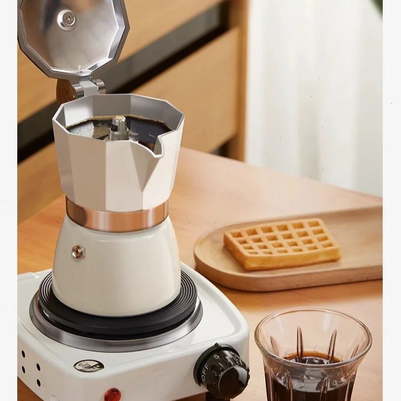 Round-bottomed Moka Pot Single - Coffee Equipment Pour Over review and price